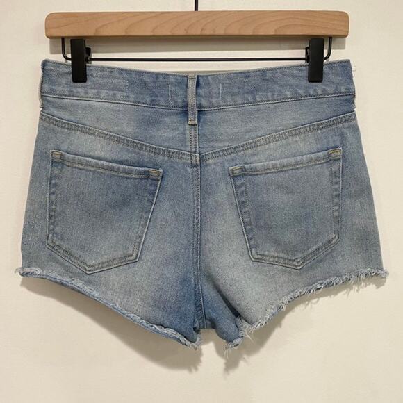 Bullhead Distressed High Rise Denim Jean Shorts Size 27 - Picture 3 of 5
